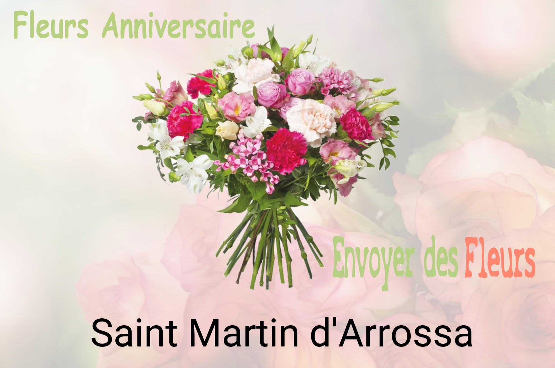 Bouquet de fleurs d’anniversaire livré à Saint-Martin-d'Arrossa