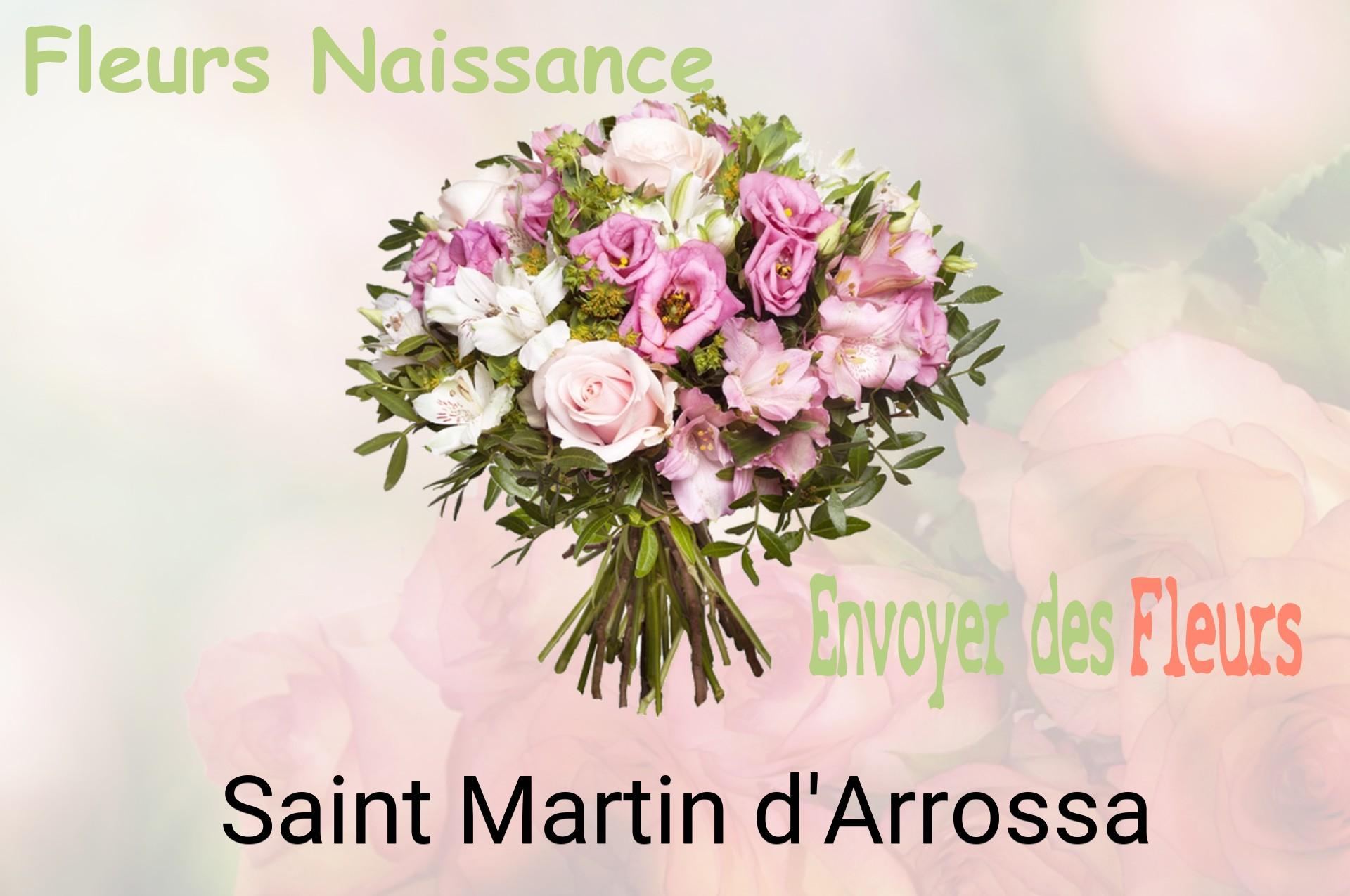 Bouquet de fleurs de naissance livré à Saint-Martin-d'Arrossa