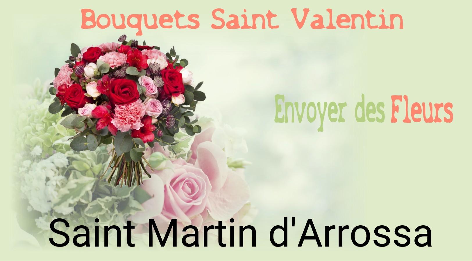 Roses de Saint-Valentin livrées à Saint-Martin-d'Arrossa